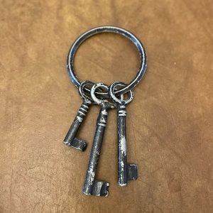 Decorative antique inspired keys